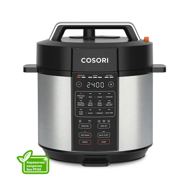 Мултикукър за готвене под налягане Cosori CMC-CO601-SEU, 5.7L, Черен