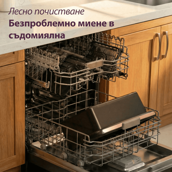 Фритюрник с горещ въздух Cosori Dual Blaze TwinFry Compact CAF-TF801, 8.6L, Черен