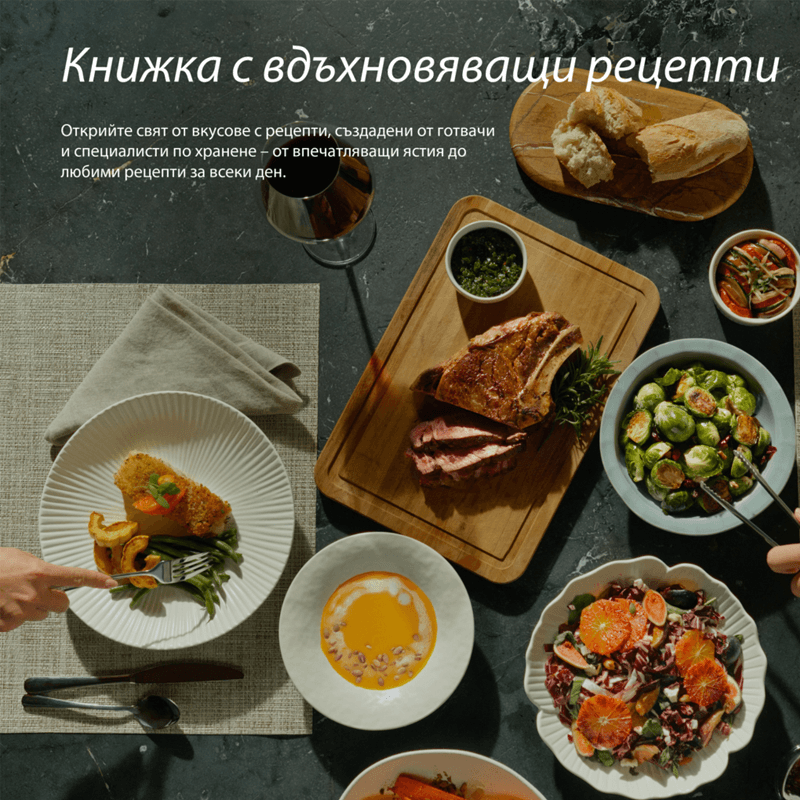 Фритюрник с горещ въздух Cosori Iconic CAF-SE601S, 6.2L, Неръждаема стомана