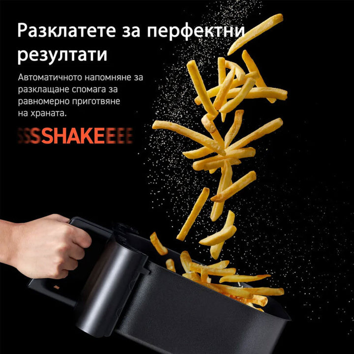 Фритюрник с горещ въздух Cosori Premium Ⅱ Air Fryer CAF-P651-KEUR, 6.2L, Черен