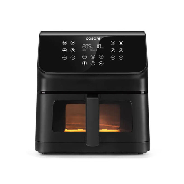 Фритюрник с горещ въздух Cosori Premium Ⅱ Plus Air Fryer CAF-P653-KEUR, 6.2L, Черен