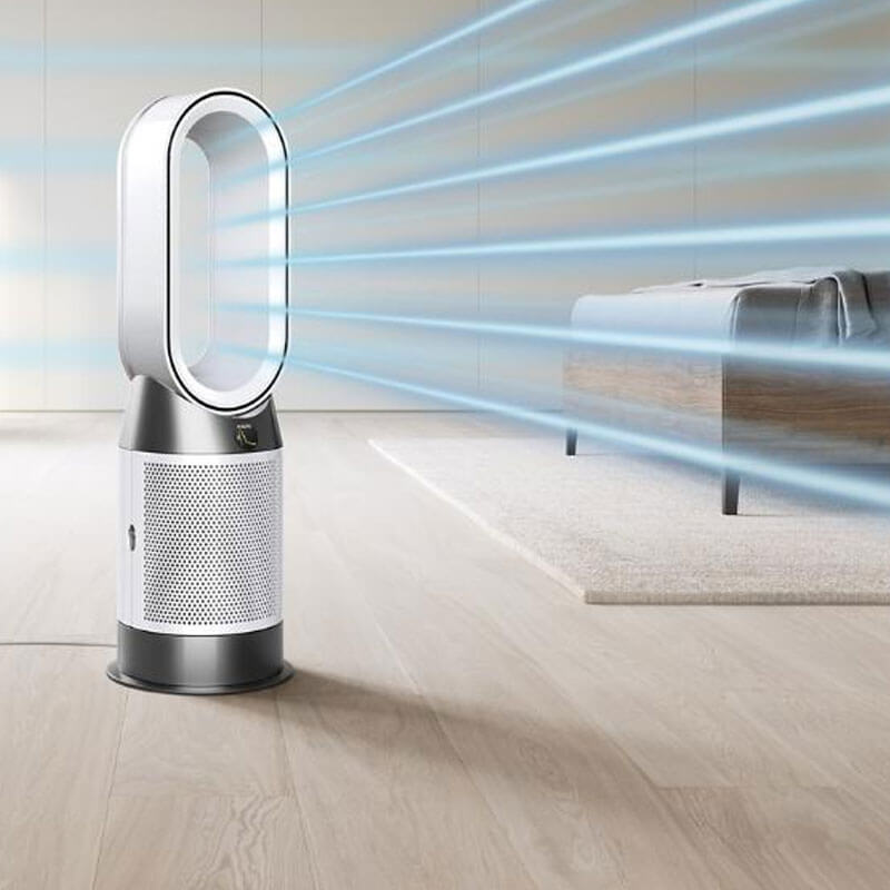 Пречиствател за въздух Dyson - HP11, HEPA, 63 dB, бял