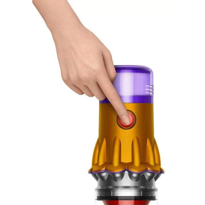 Вертикална прахосмукачка Dyson - V12 Absolute SV46, жълта/сива