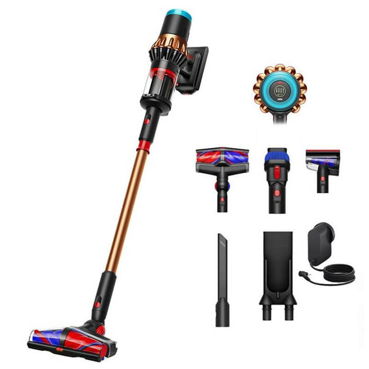 Вертикална прахосмукачка Dyson - V16 Piston Animal SV53, черна/медна