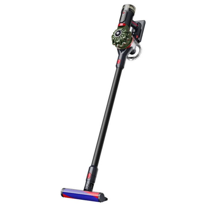 Вертикална прахосмукачка Dyson - V8 Cyclone SV55, 150AW, до 60 мин, черна/зелена