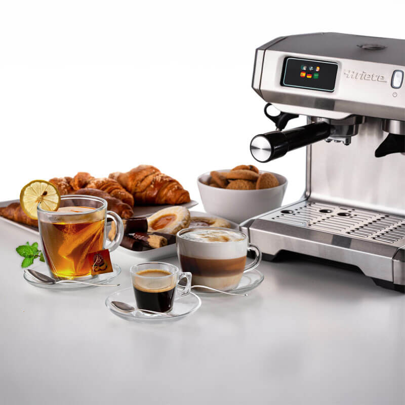 Кафемашина с вградена мелачка ESPRESSO METAL PRO TOUCHSCREEN