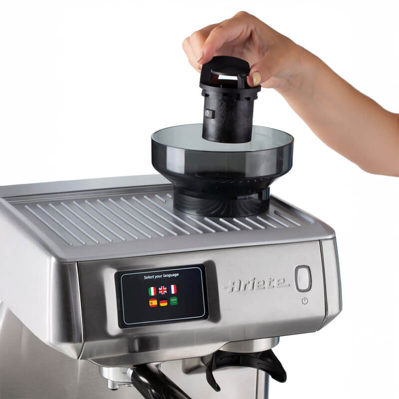 Кафемашина с вградена мелачка ESPRESSO METAL PRO TOUCHSCREEN