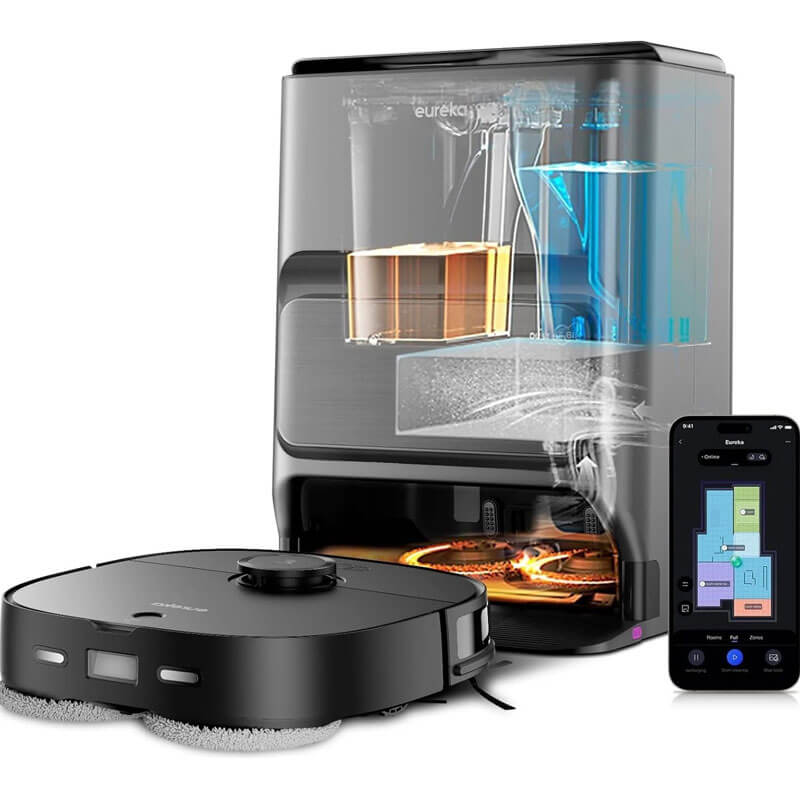 Прахосмукачка-робот Eureka - J12, черна