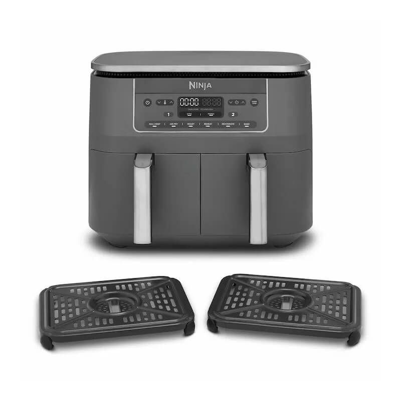 Фритюрник с горещ въздух Ninja - Foodi DZ300EU, 2400W, 7.6 l, сив