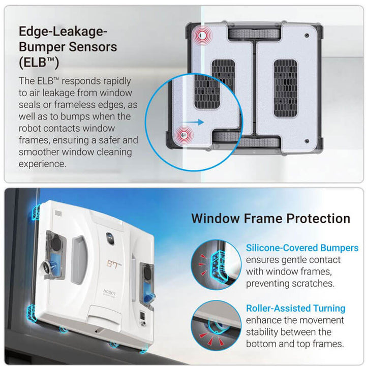 Hobot S7 PRO – робот за миене на прозорци с 2 вибриращи мопа и автоматично пръскане