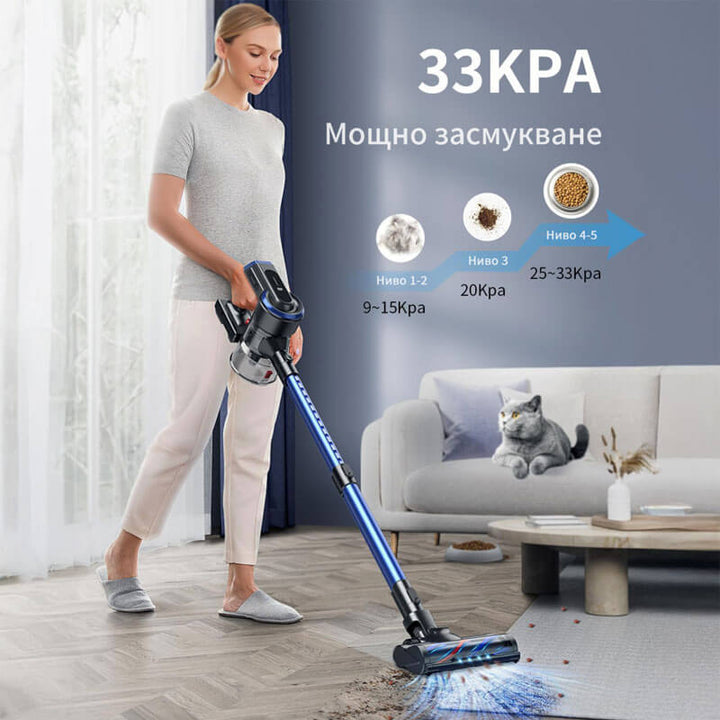 Вертикална прахосмукачка Honiture S12