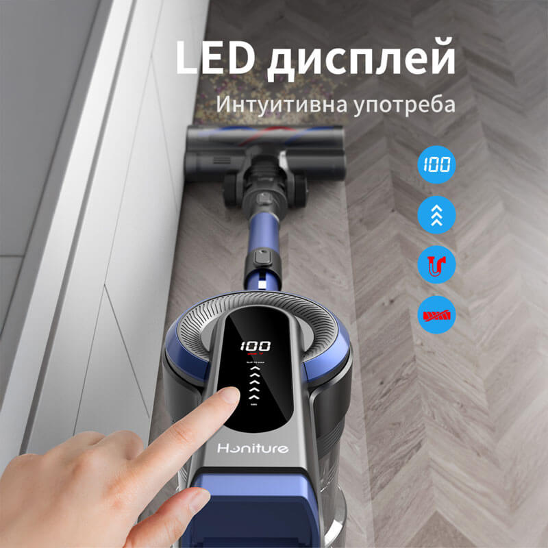 Вертикална прахосмукачка Honiture S12