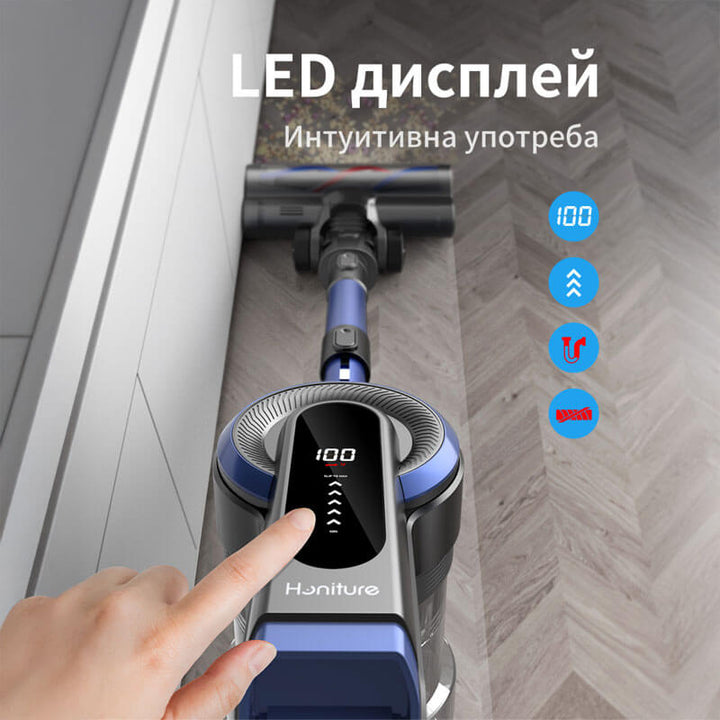 Вертикална прахосмукачка Honiture S12