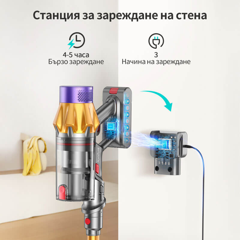 Вертикална прахосмукачка Honiture X7