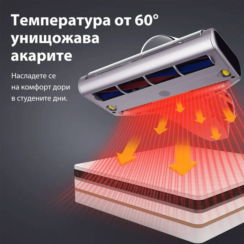 Прахосмукачка против акари JIMMY BX7 Pro, сива