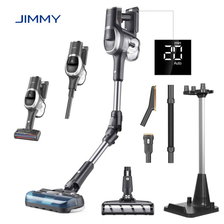 JIMMY JV9 Pro Aqua 2-в-1 вертикална прахосмукачка с глава за мокро почистване