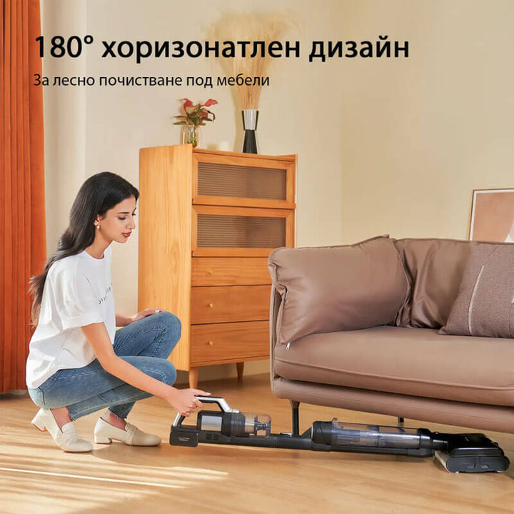Вертикална прахосмукачка за сухо и мокро почистване JIMMY PW11 Pro