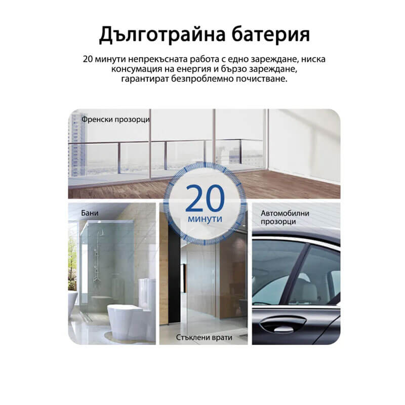 Уред за почистване на прозорци JIMMY VW302