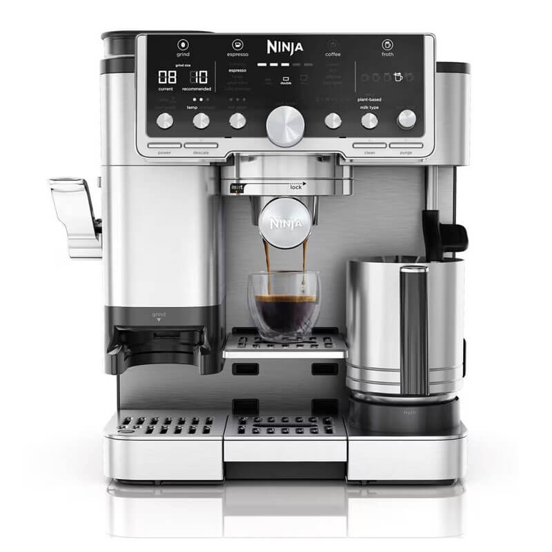 Кафемашина Ninja - Luxe Café Pro, 14 bar, 2 l, сребриста