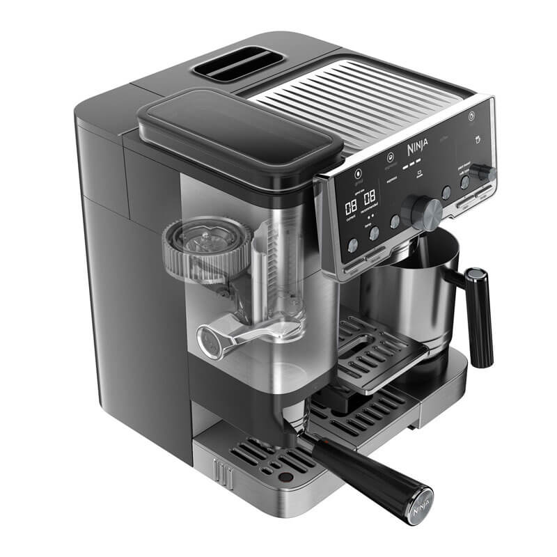 Кафемашина Ninja - Luxe Café Pro, 14 bar, 2 l, сребриста