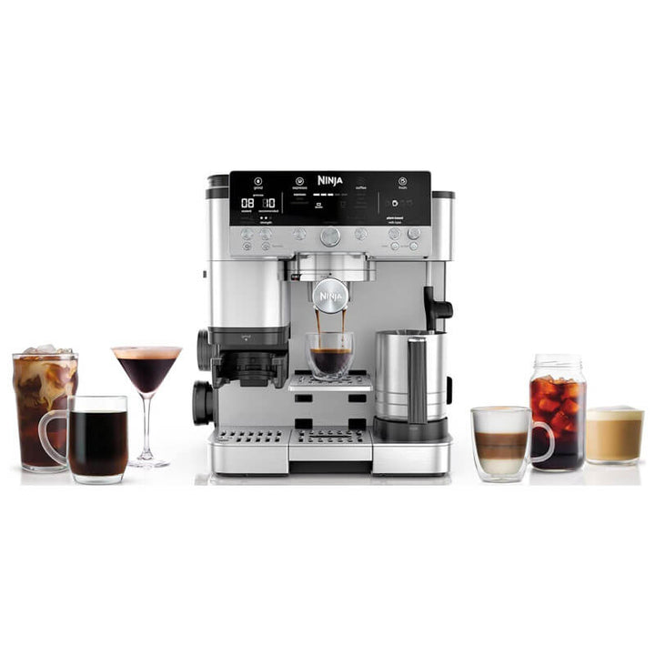 Кафемашина Ninja - Luxe Premier ES601EU 3 в 1, 11 bar, 2 l, сребриста