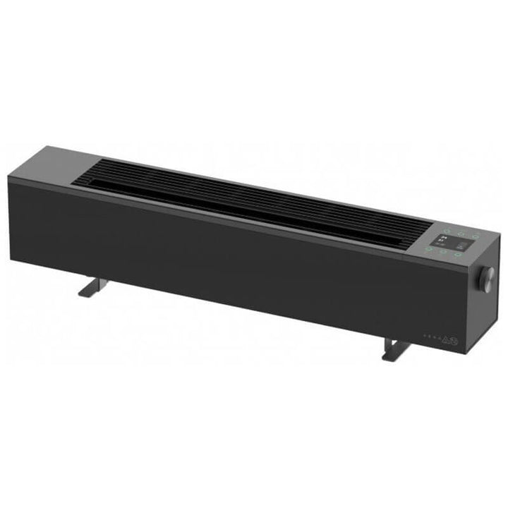 Конвектор с ефект на истински огън AENO - AFH0002S, 2000W, черен