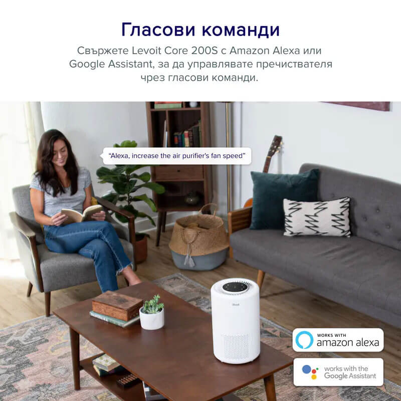 Пречиствател за въздух Levoit Core 200S, 35㎡