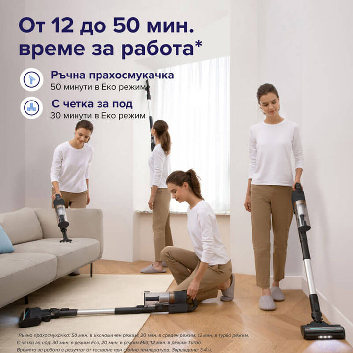 Вертикална прахосмукачка Levoit LVAC-200, черна