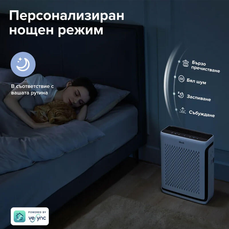 Пречиствател за въздух Levoit Vital 100S, 52㎡