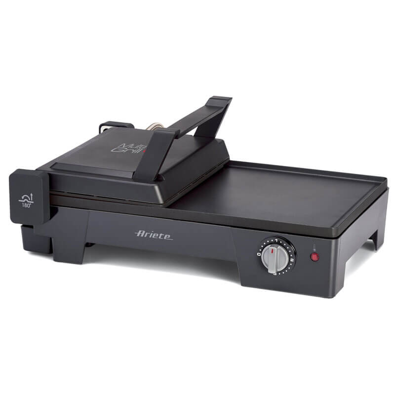 Електрически грил Ariete - Multi Grill 3 в 1 1916, 2400W, черен