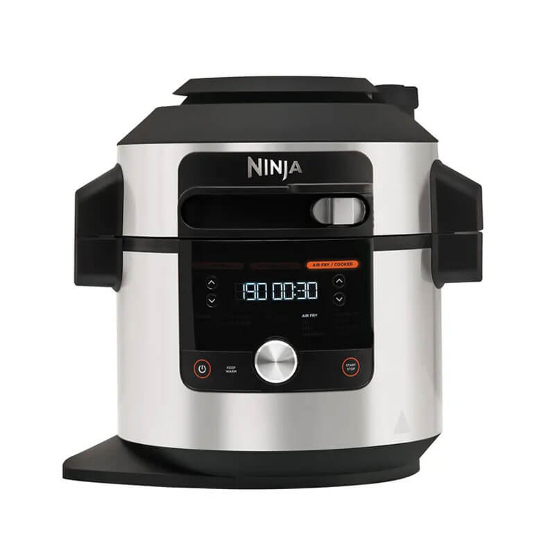 Мултикукър Ninja - 12 in 1 SmartLid Foodi MAX, 1760 W, 12 програми, сребрист