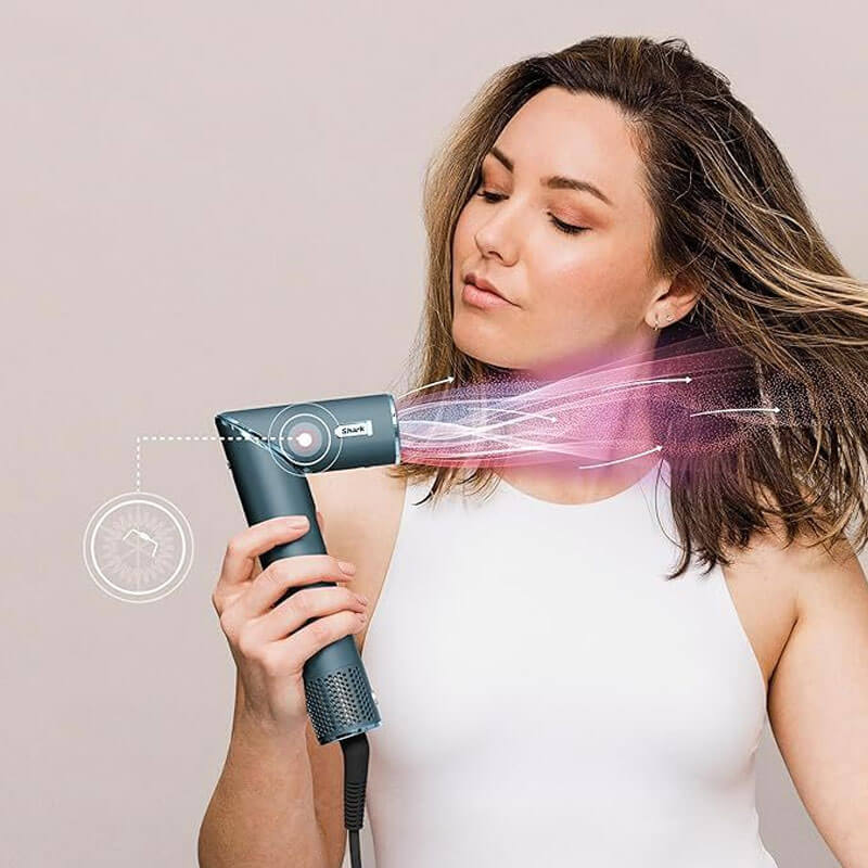Мултистайлър Shark - FlexStyle HD456TLEU, 5-в-1, 1650W, Teal