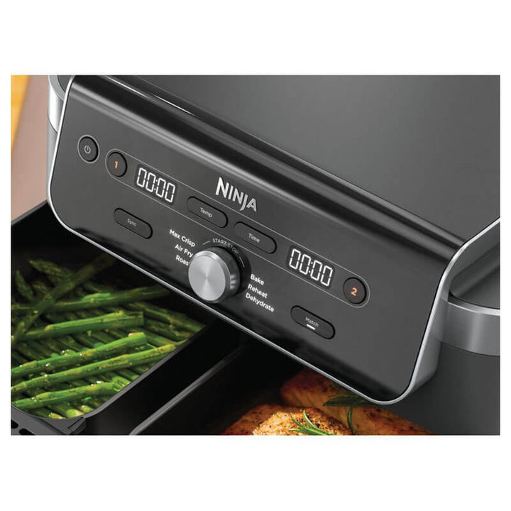 Фритюрник с горещ въздух Ninja - DualZone XL, DZ901EU, 2470W, 9.5 l, черен