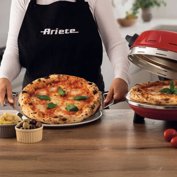 Фурна за пица Ariete - Pizzeria Gourmet 0934, 1500W, до 400°C, червена