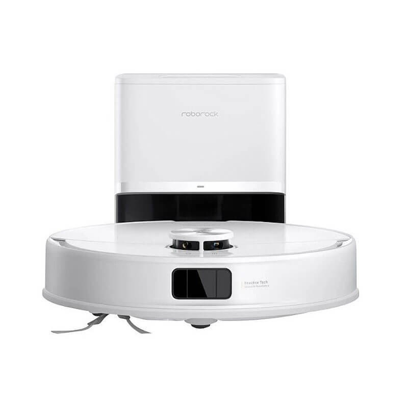 Прахосмукачка-робот Roborock - Q10 PF+, бяла