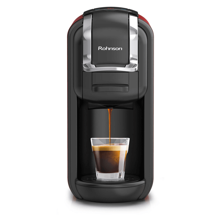 Кафемашина с капсули ROHNSON R-98043 19.00 bar, 600.00 ml, ЧЕРВЕН
