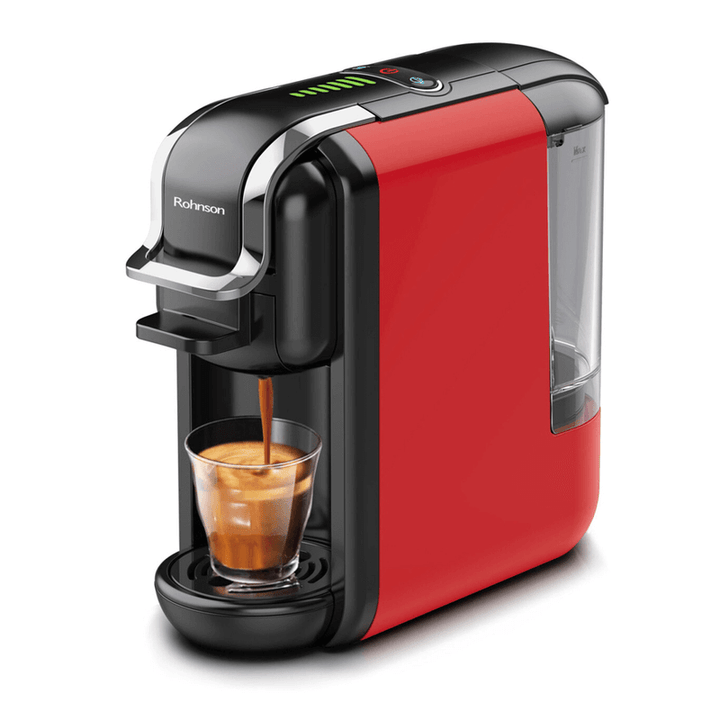 Кафемашина с капсули ROHNSON R-98043 19.00 bar, 600.00 ml, ЧЕРВЕН