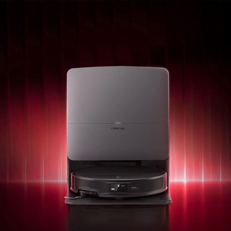 Прахосмукачка робот Roborock Saros 20 Complete Black, 65W, 36000 Pa, 259 мл/2.5 л, AdaptiLift 3.0, Сухо и мокро почистване, StarSight 2.0, 200 мин автономност, Черен