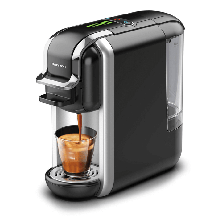 Кафемашина с капсули ROHNSON R-98041 19.00 bar, 600.00 ml, ЧЕРЕН