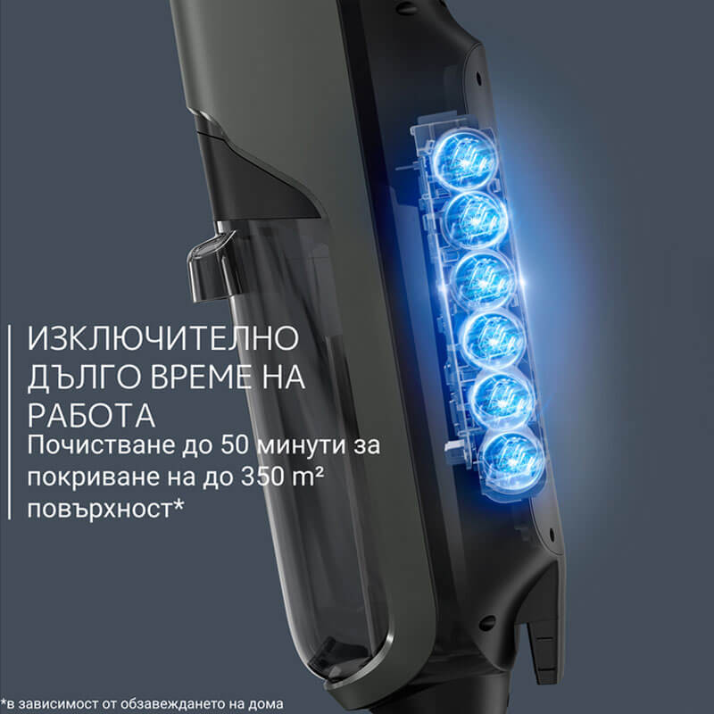Rowenta X-Clean 4 GZ5035WO - Вертикална прахосмукачка за сухо и мокро почистване