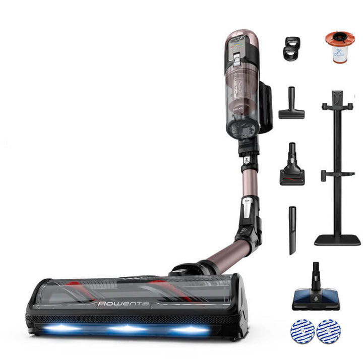 Rowenta X-Force Flex 16.60 Animal Aqua - Многофункционална безкабелна прахосмукачка