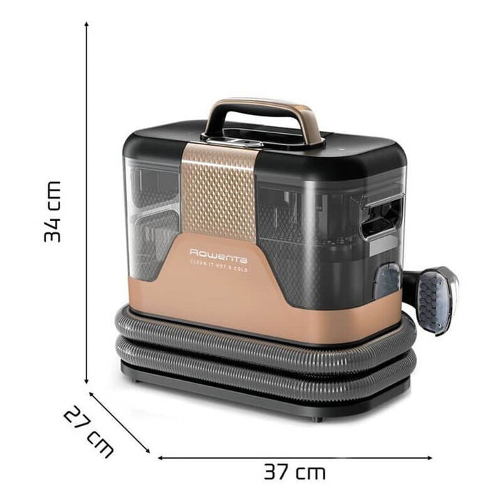 Уред за почистване на петна Rowenta – Clean It Hot & Cold, 1150 W, кафяв