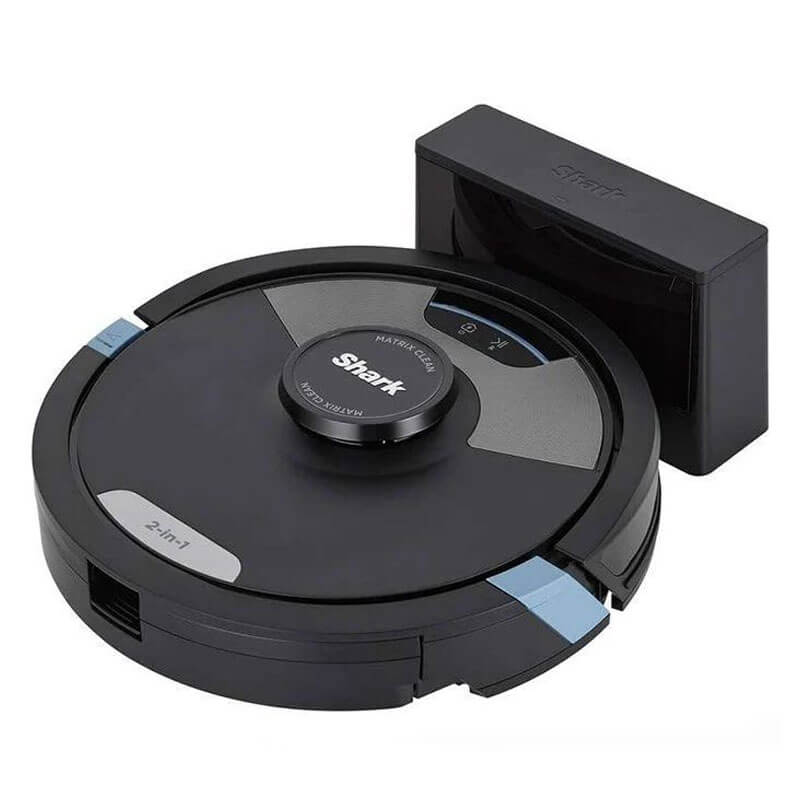 Прахосмукачка робот Shark - Matrix Plus RV2620WDEU, 2 в 1 с моп, LiDAR, черна