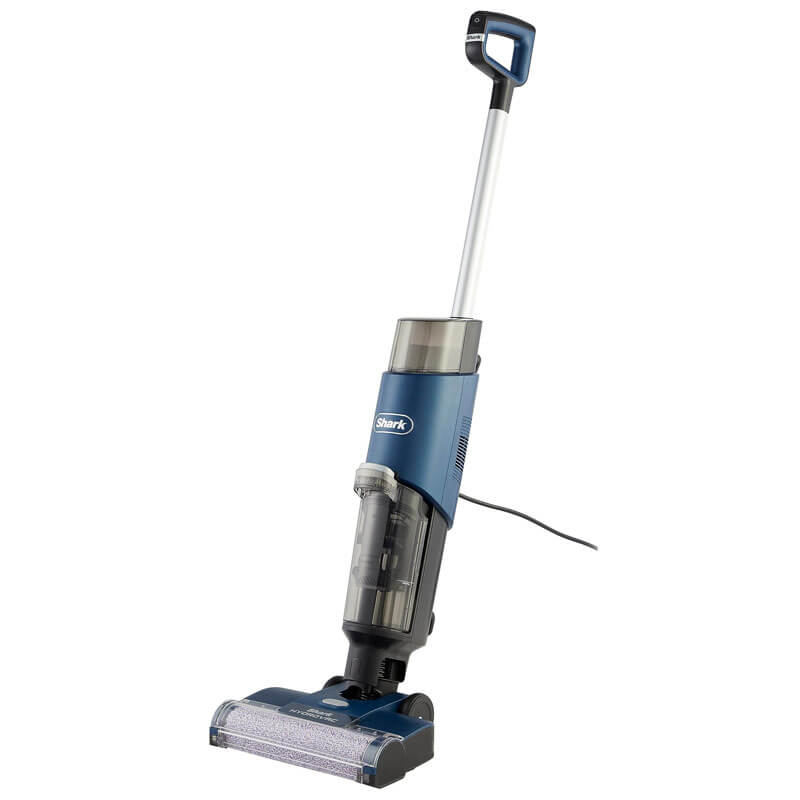 Вертикална прахосмукачка Shark - HydroVac WD100EU, мокро почистване, 170 W, синя