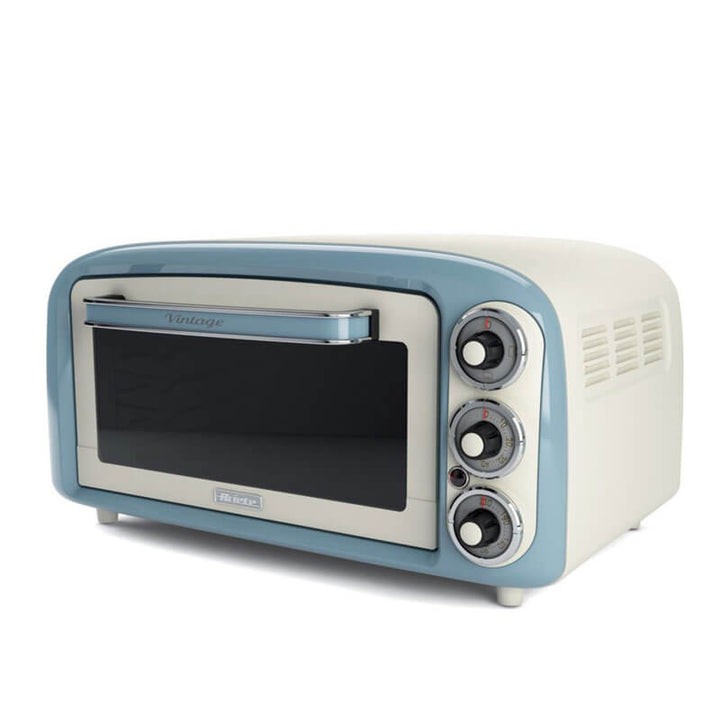 Мини фурна Ariete - Vintage 3919, 10 л, 800W, бежова / зелена / светлосиня