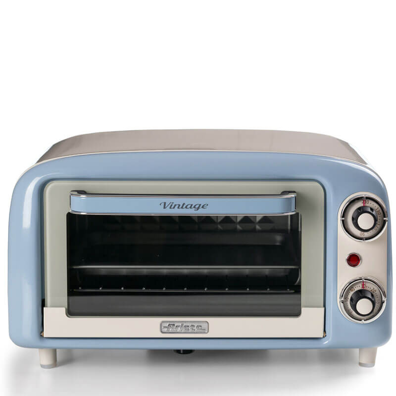 Мини фурна Ariete - Vintage 3919, 10 л, 800W, бежова / зелена / светлосиня