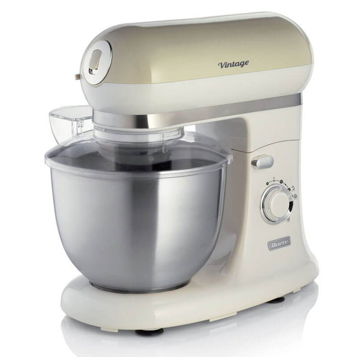 Планетарен миксер Ariete - Vintage 1588, 2400W, 5.5 л, бежов / зелен / светлосин