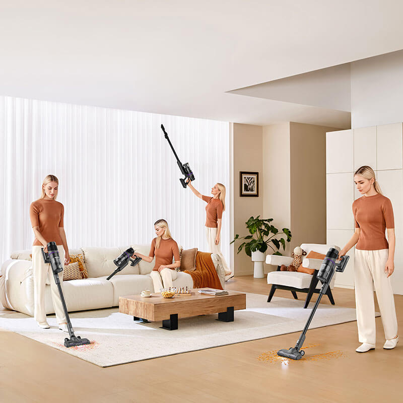 Вертикална прахосмукачка Eureka - NEC520BK, черна