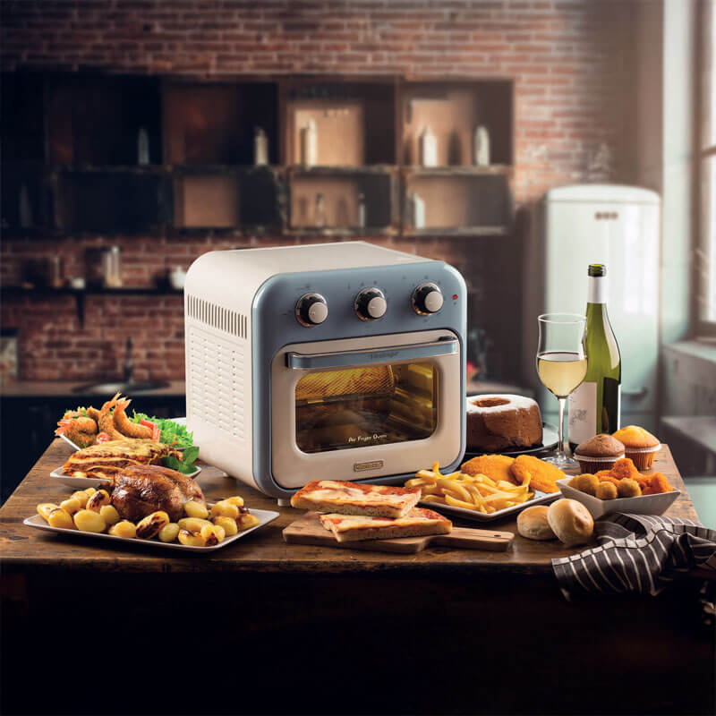 Фурна с горещ въздух и грил Vintage AIR FRYER 16л.